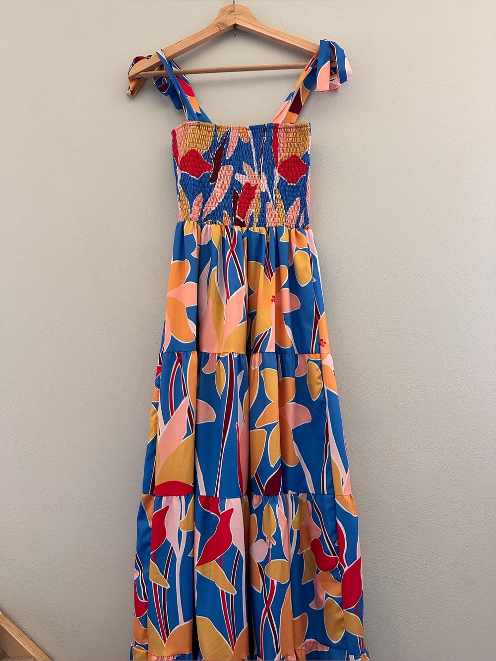 Floral Smocked Sundress